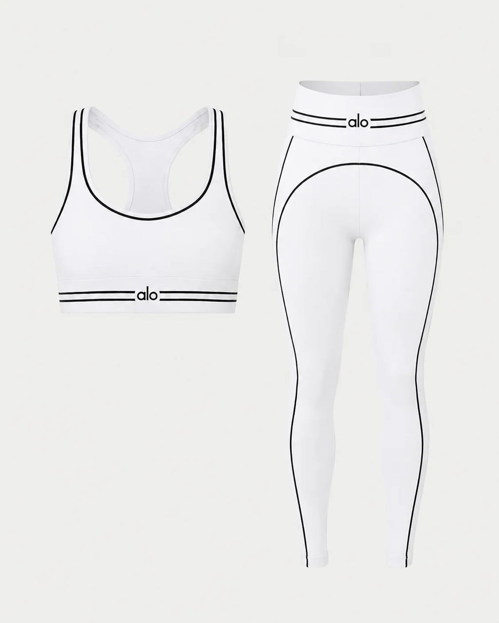 Ensemble Alo blanc et noir